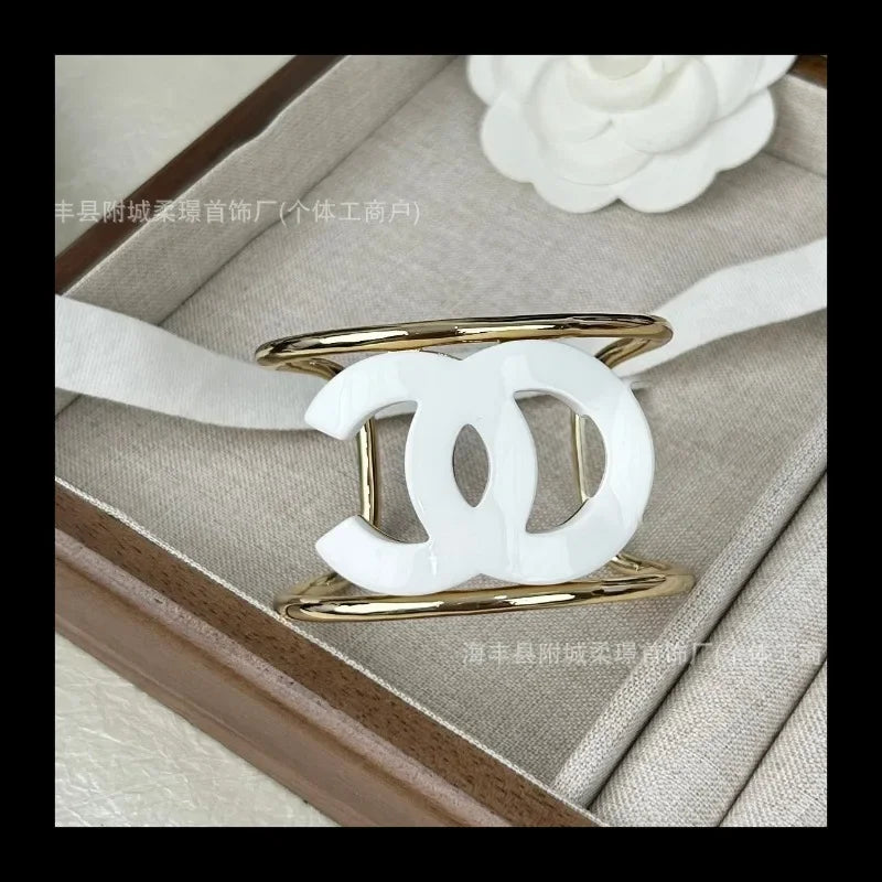 Fashion Classic Acrylic Black Bracelet Versatile Explosive Black Acrylic Bracelet